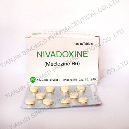 Meclozine 2HCl & Vitamin B6 Tablets