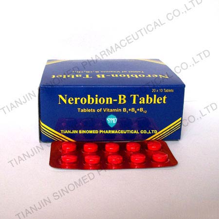  Vitamin B1+B6+B12 Tablets