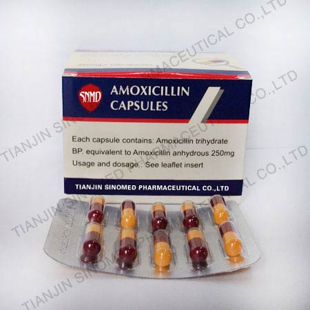  Amoxicillin Trihydrate Capsules