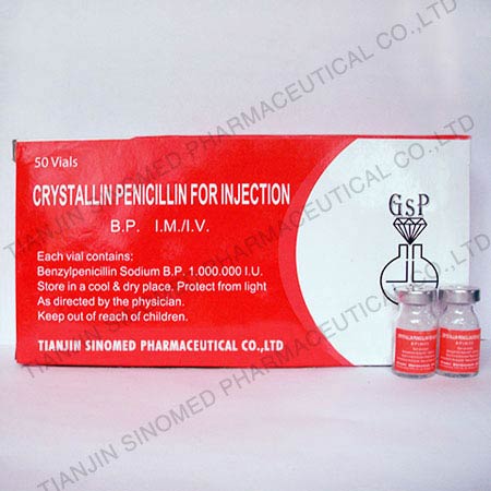 Crystallin penicillin powder for Injection