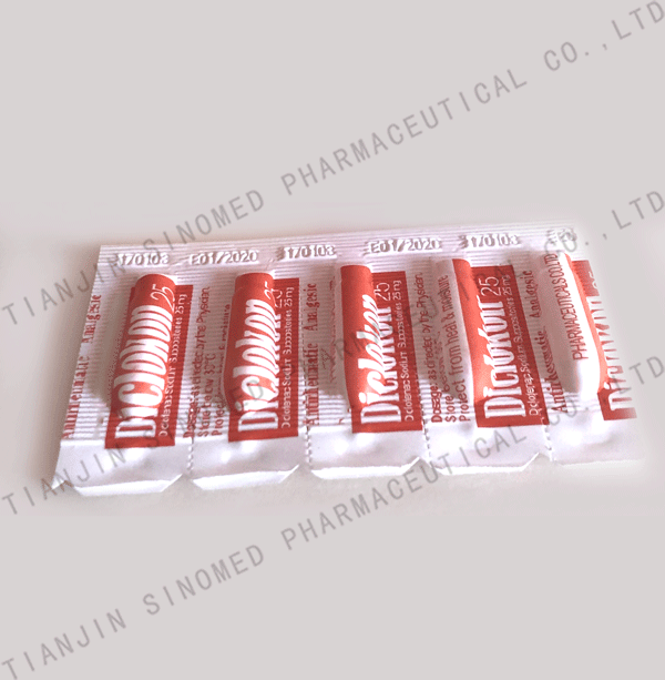 Diclofenac sodium Suppositories 25mg