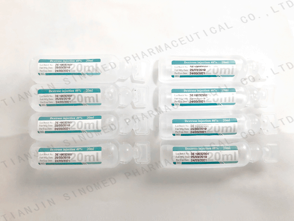 Dextrose injection 40% 20ml